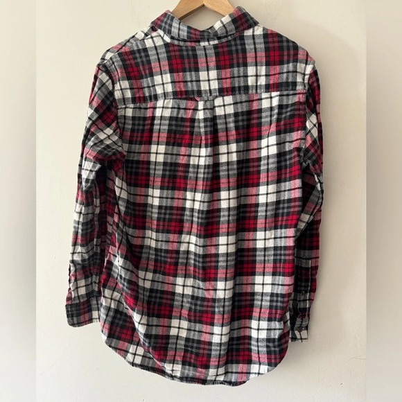 Chaps 100% Cotton Long Sleeve Plaid Button Down - Picture 2 of 4
